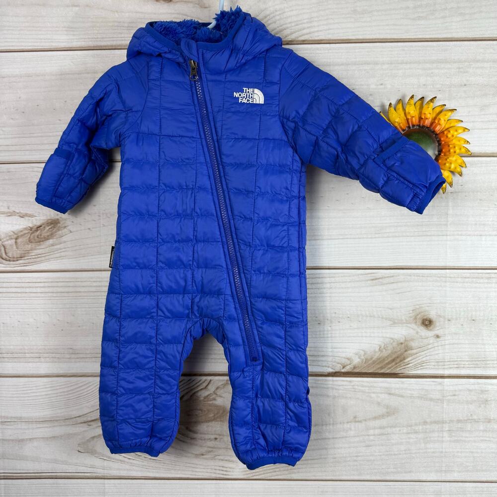 The North Face Kids Blue Puffer Jacket